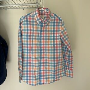 Boys button down dress shirt. Perfect for spring/summer. Size 8.